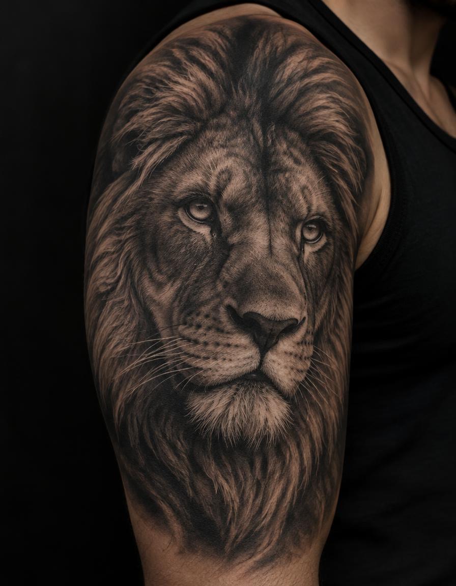 Lion – Realism Tattoo (Demo)