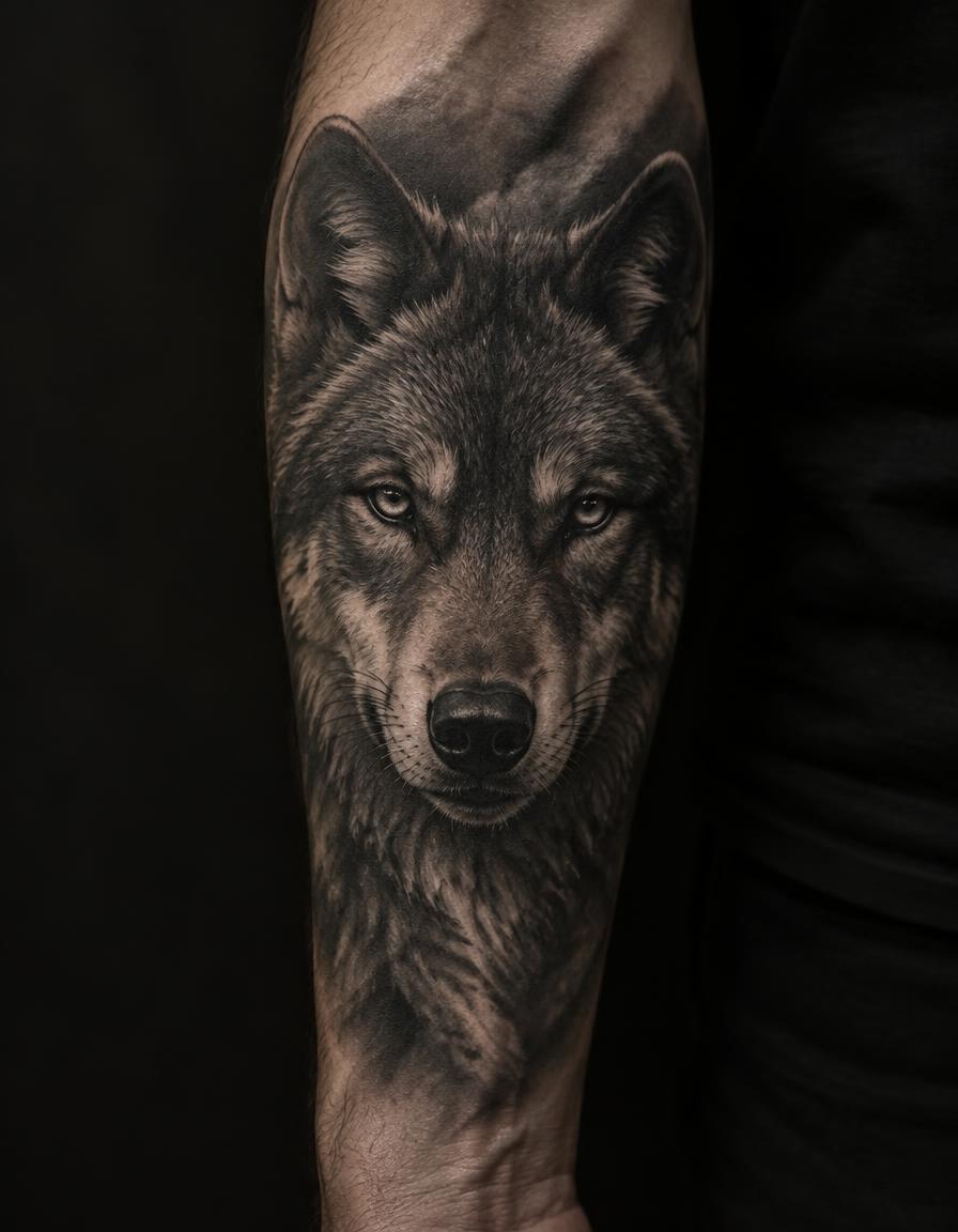 Wolf – Realism Tattoo (Demo)